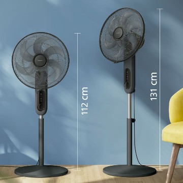 Philips CX1520/01 Ανεμιστήρας Ορθοστάτης 50W Μαύρος Philips CX1520/01 Ανεμιστήρας Ορθοστάτης 50W Μαύρος